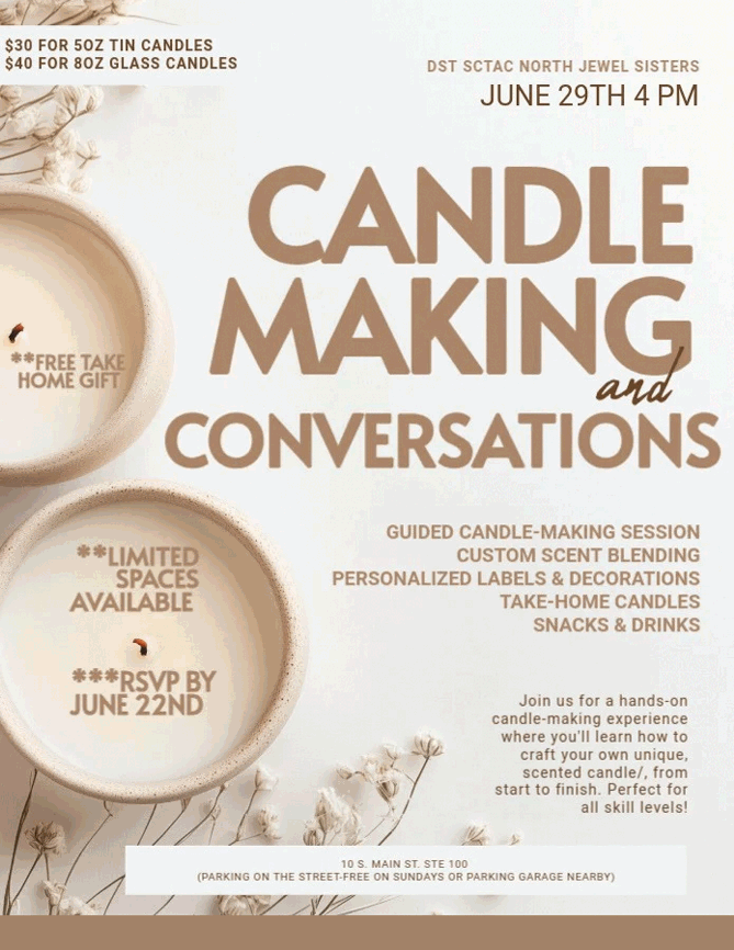 Candle Making and Conversations