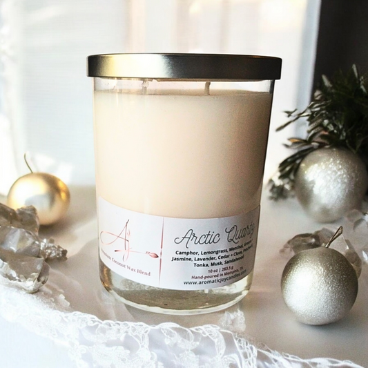 Arctic Quartz Candle