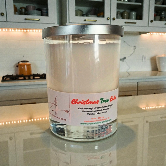 Christmas Tree Cake Candle