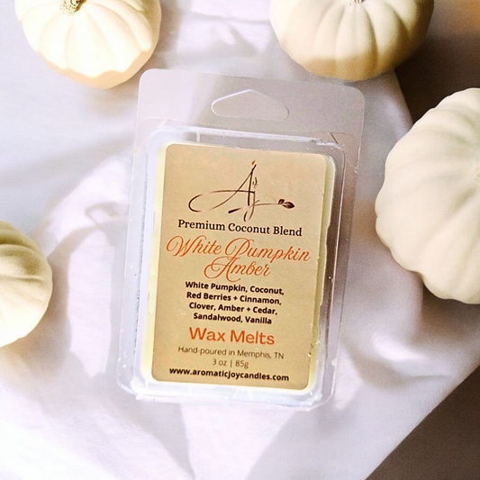 White Pumpkin Amber Wax Melt