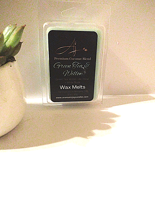 Green Tea and Willow Wax Melts